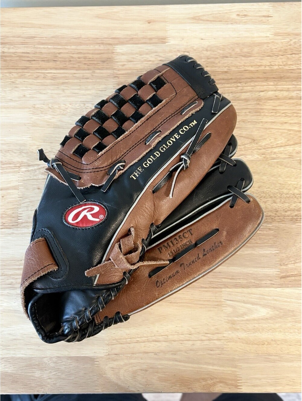 Rawlings Glove PM135 CT Playmaker Series 13 1/2” Leather RHT CHECK CONDITION